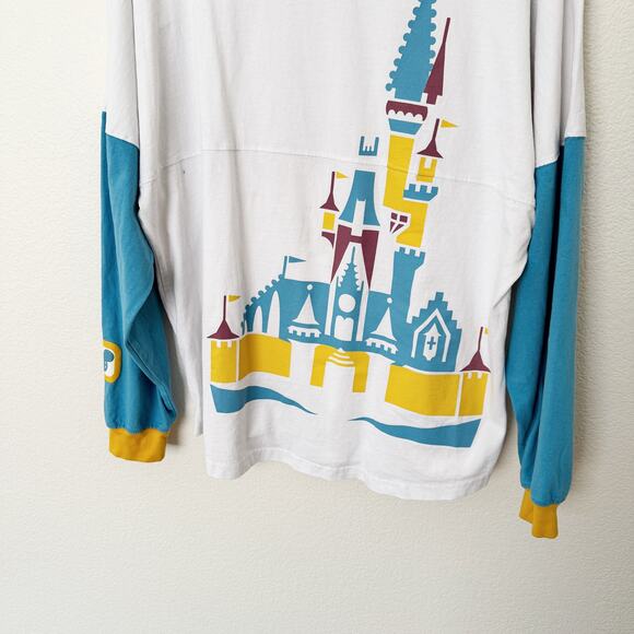 [Disney] White Vault Collection 50th Anniversary Spirit Jersey Long Sleeve Sz XL - Picture 9 of 12